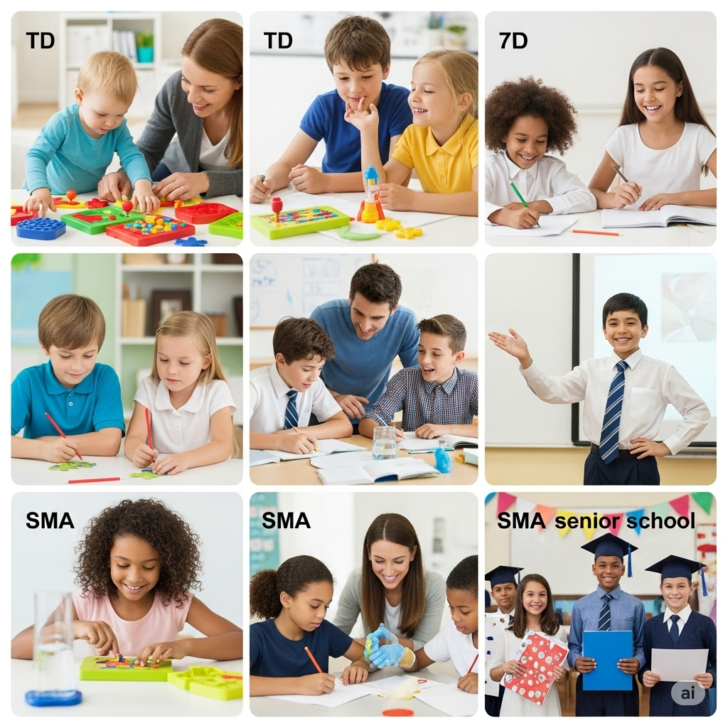 Tips Sukses Anak Melewati Setiap Jenjang Pendidikan: TD hingga SMA