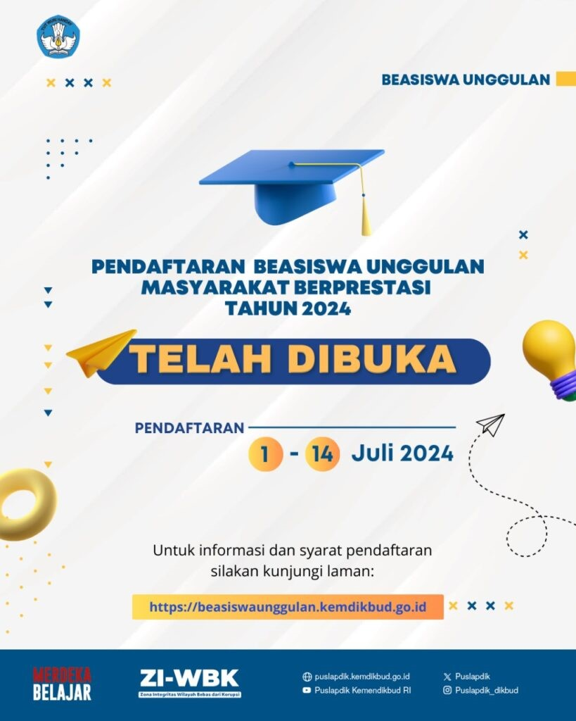Info Beasiswa di Indonesia Tahun 2024